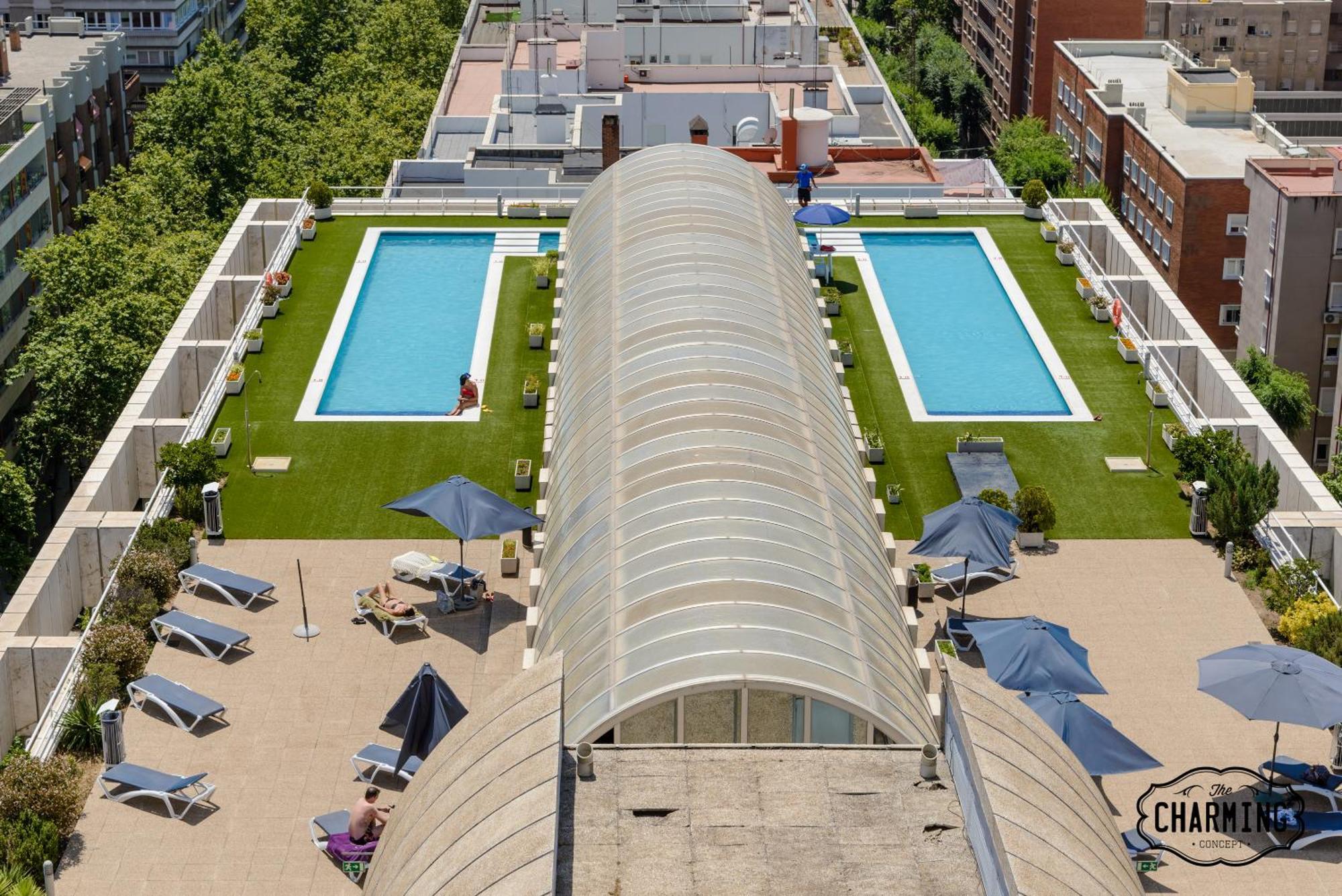 Апартаменты Charming Eurobuilding 2 Terrace Exclusive - Plaza De Parking Мадрид Экстерьер фото