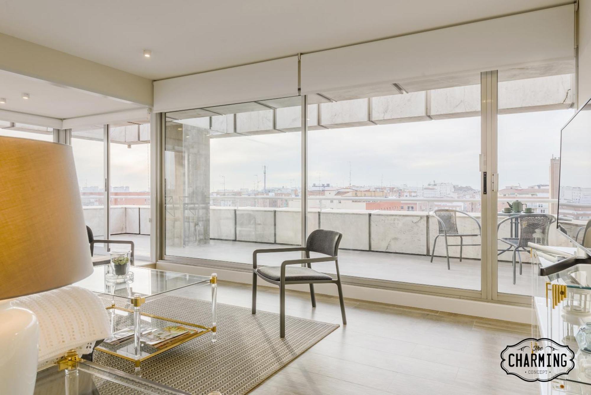 Апартаменты Charming Eurobuilding 2 Terrace Exclusive - Plaza De Parking Мадрид Экстерьер фото