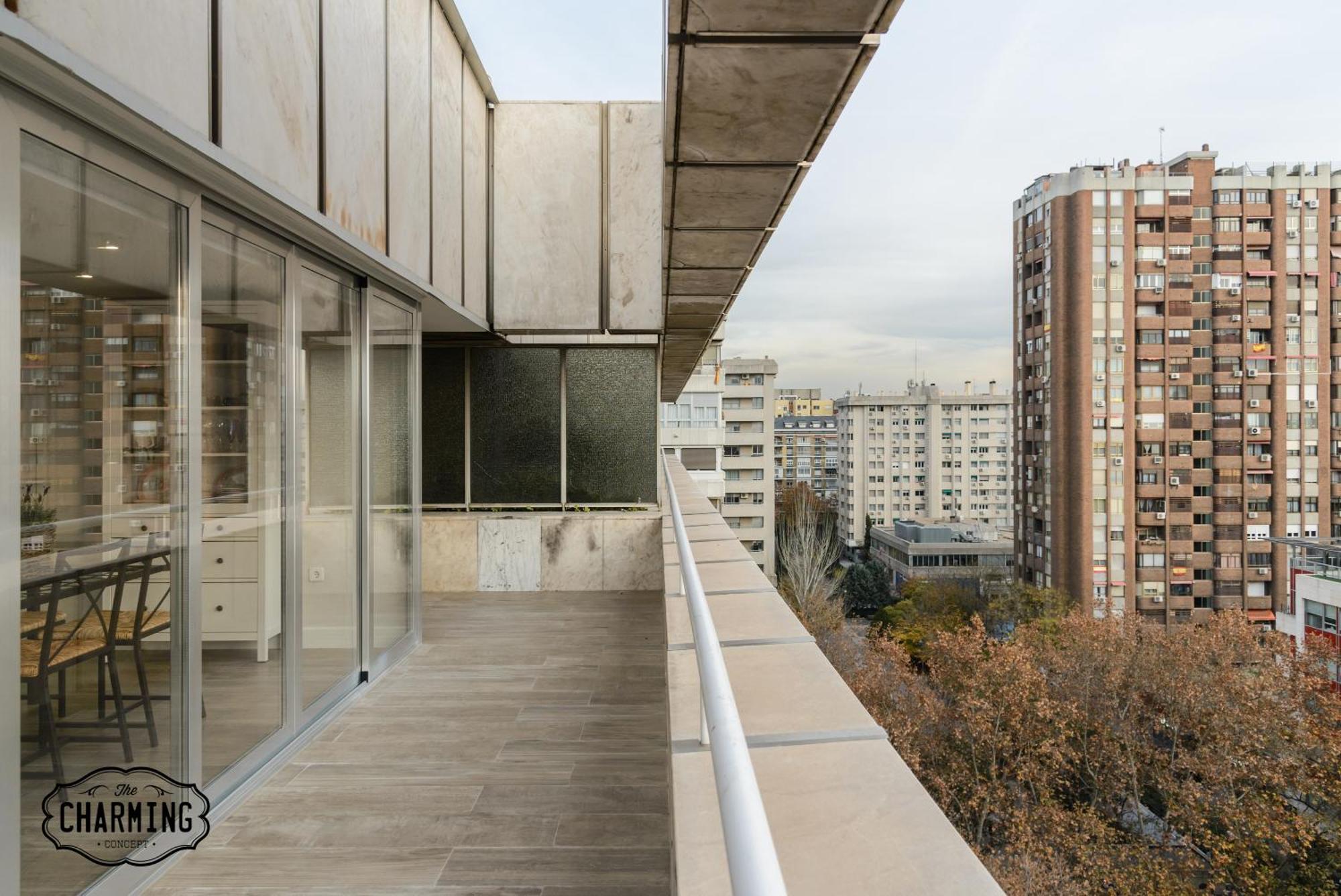 Апартаменты Charming Eurobuilding 2 Terrace Exclusive - Plaza De Parking Мадрид Экстерьер фото